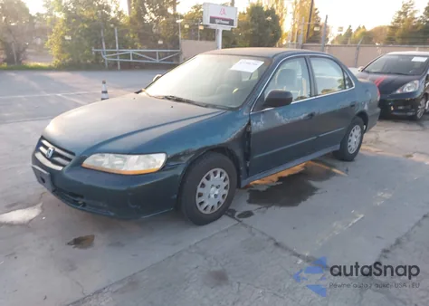 2001 Honda Accord Value Package z USA, uszkodzony, nr VIN 1HGCF86611A056094